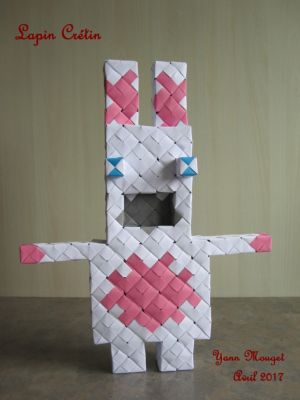 Lapin crétin - modulaire
Challenge création avril 2017.
