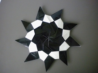 étoile modulaire - version bicolore

