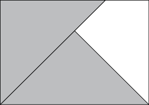 Triangle-2
2 triangles rectangles isocèles identiques à partir d'une feuille au format A
