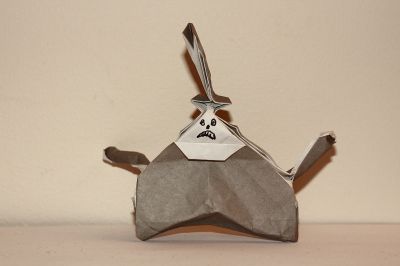 Mayor of Halloweentown
Carré de papier origami 15x15
